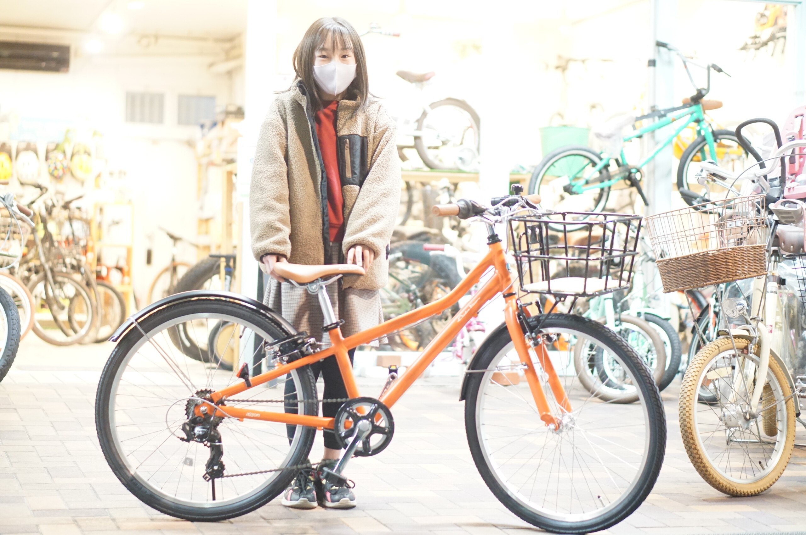☆おしゃれなジュニア自転車asson J24☆ | 親子で乗れるおしゃれで 