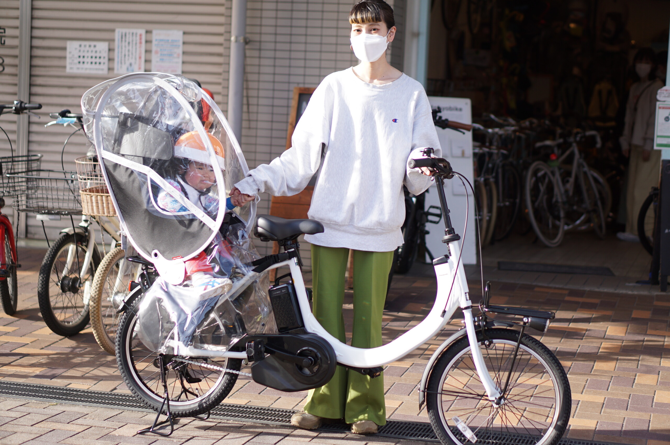 おしゃれな子ども乗せ自転車 親子で乗れるおしゃれでかっこいい自転車をお求めなら愛知県名古屋市北区のバズデザインサイクル